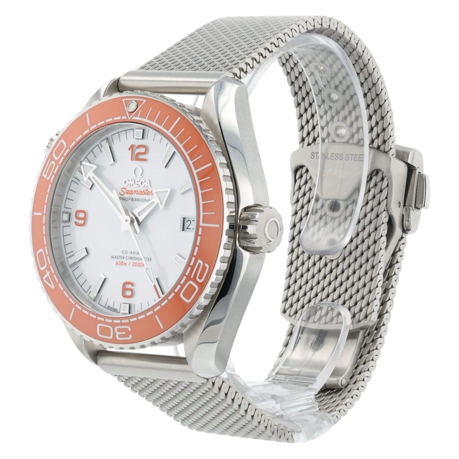 Omega Seamaster Planet Ocean White Dial Steel 42mm Automatic 215.30.44.21.04.001