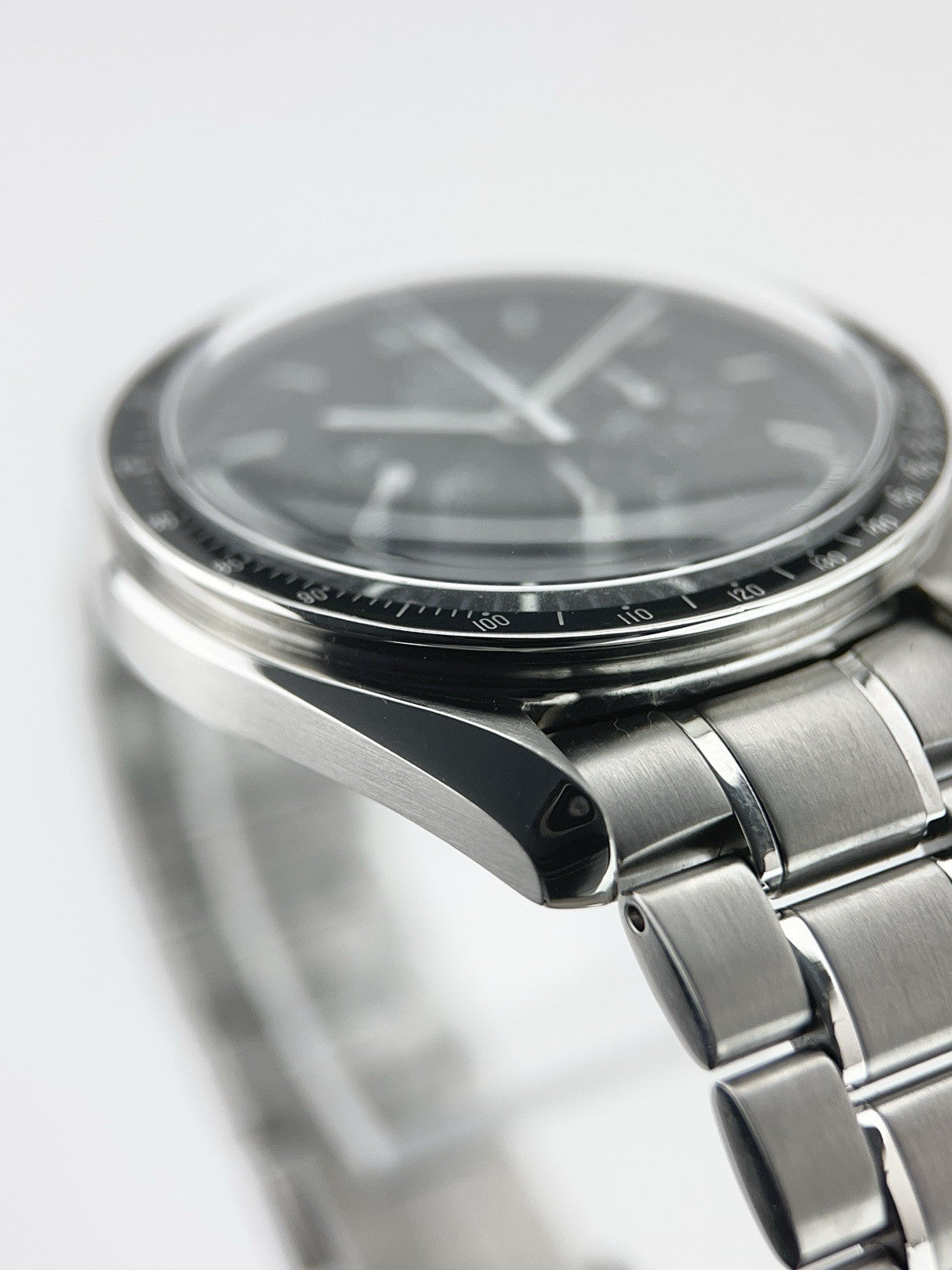 Omega Speedmaster Stainless Steel Black Dial 42mm Manual Wind Mens Watch 3560.50