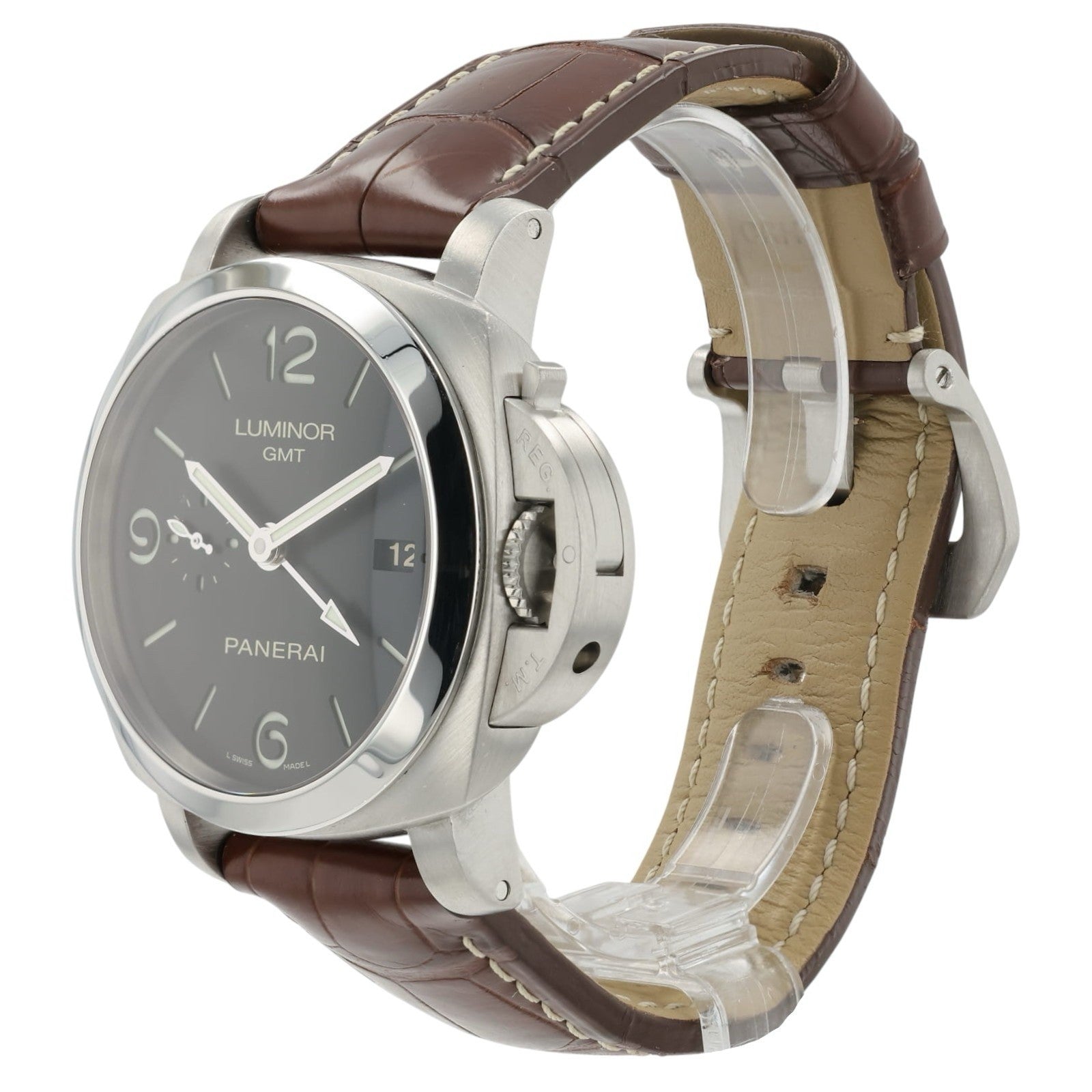 Panerai Luminor 1950 Black Dial Stainless Steel 44mm Automatic Men’s PAM00320