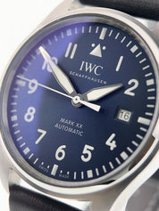 IWC Pilot Mark XX Stainless Steel Blue Dial 40mm Automatic Men’s Watch IW328203