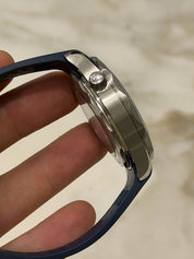 Omega Seamaster Wave 300m Blue Ceramic Men's Watch 210.32.32.42.20.03.001