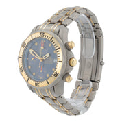 Omega Seamaster Titanium & Gold Blue Dial 42mm Automatic Mens Watch 2297.80