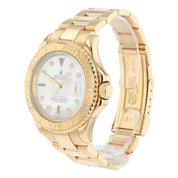 Rolex Yacht-Master 18k Yellow Gold MOP Dial 40mm Automatic Mens Watch 16628