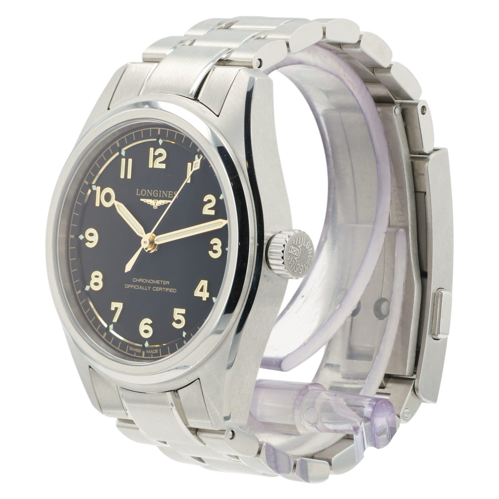 Longines Spirit Pilot Black Dial Stainless Steel 39mm Automatic Men’s L3.809.4