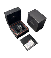 Tag Heuer Carrera Calibre Stainless Steel Black Dial 43mm Automatic Mens CV2A10