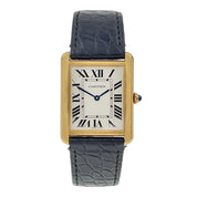 Cartier W1018855 3167 Tank Solo 18k Yellow Gold/Steel Unisex Watch