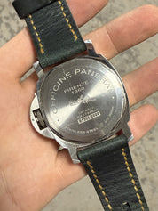 Panerai Luminor Marina 8 Day 44mm Manual Steel Watch PAM590 PAM00590