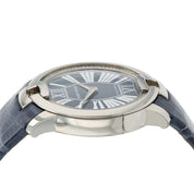 Roger Dubuis Velvet Blue Dial 18k White Gold 36mm Auto Women's Watch DBVE0048