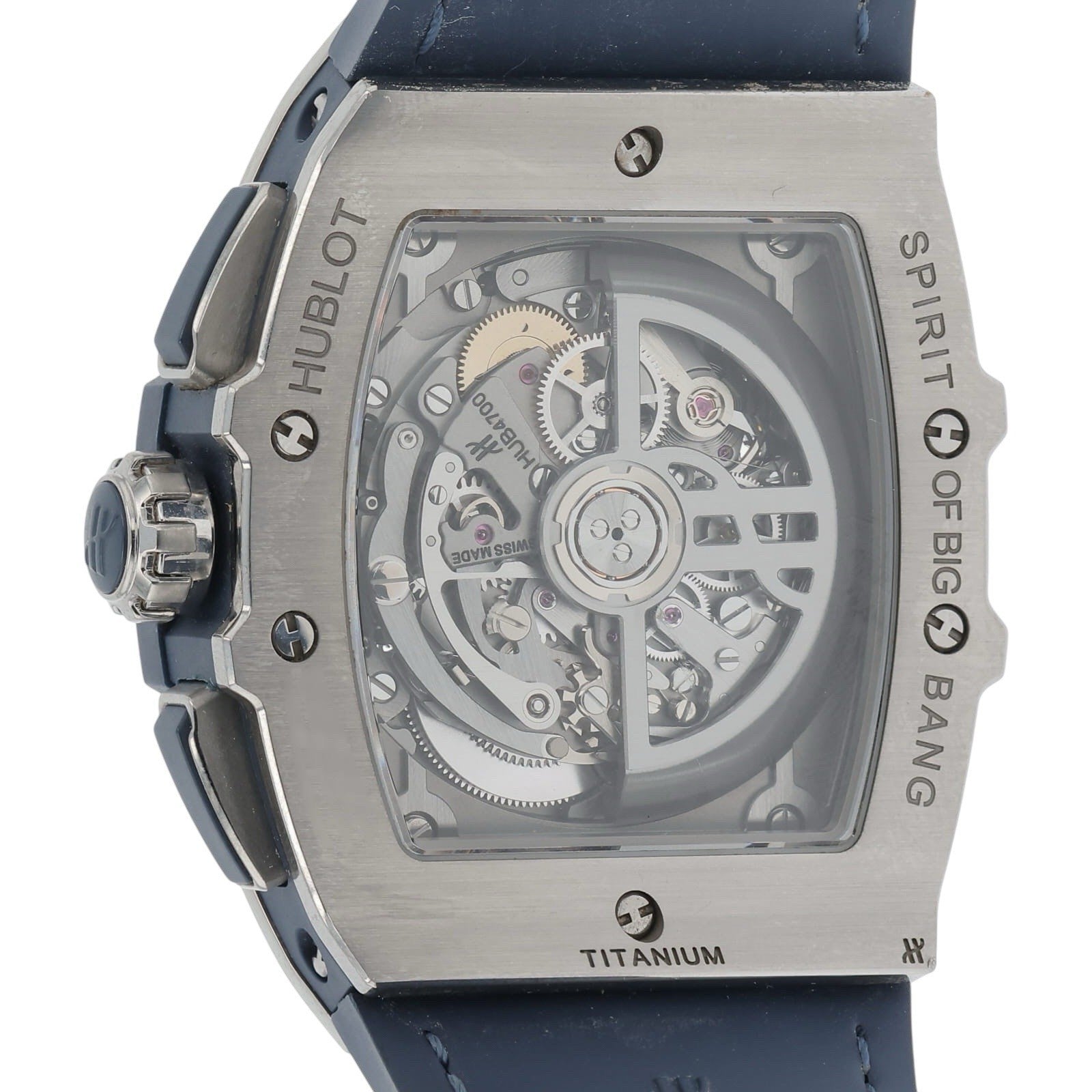 Hublot Spirit Of Big Bang Titanium Skeleton Dial 42mm Auto Mens 601.NX.7170.LR