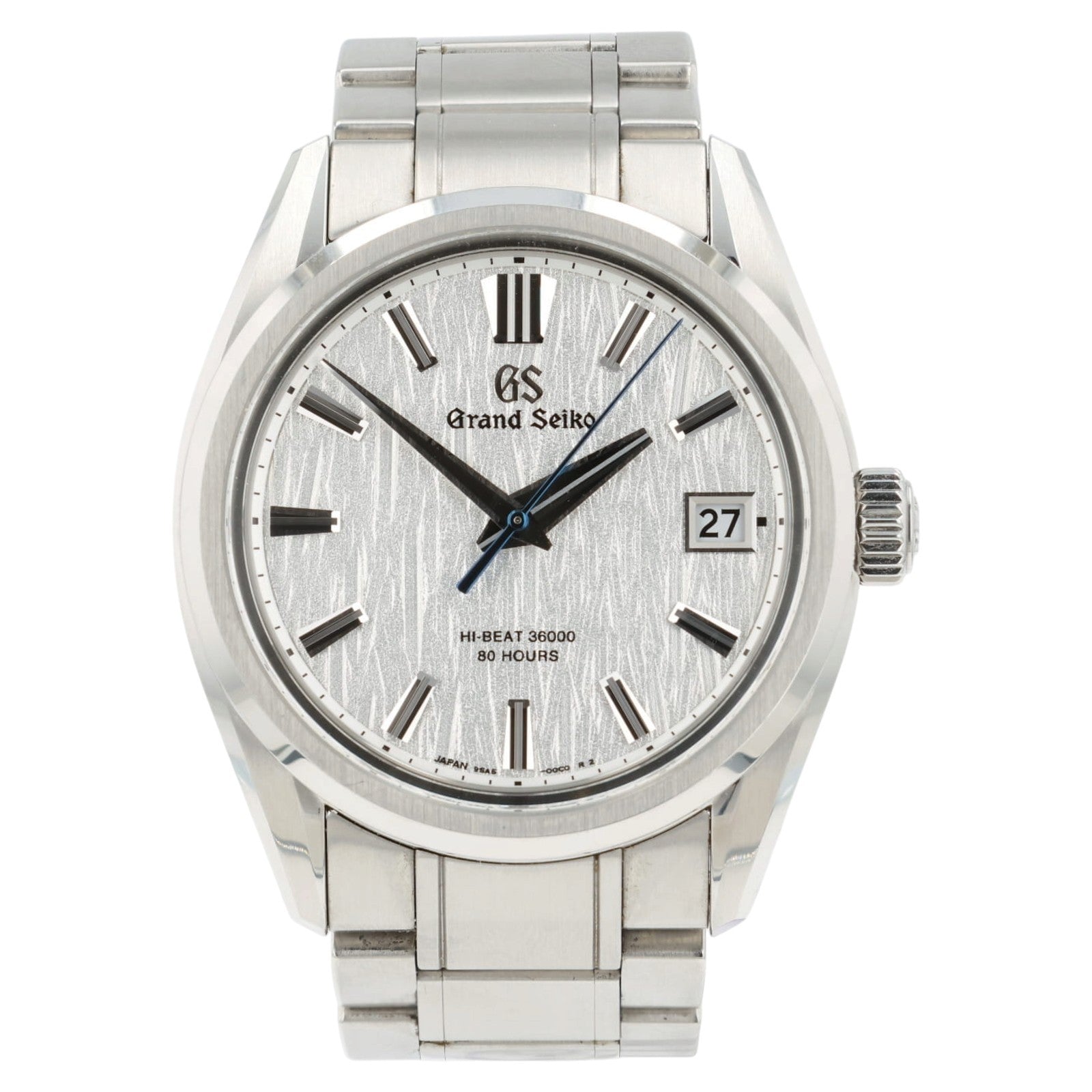Grand Seiko Hi-Beat Evolution 9 Collection Silver Dial Steel 40mm Mens SLGH005