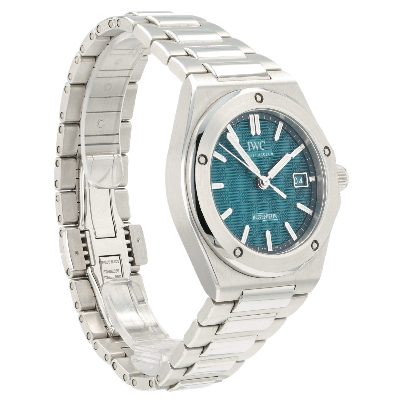 2026 IWC Ingenieur Aqua Dial Stainless Steel 40mm Automatic Mens Watch IW328903