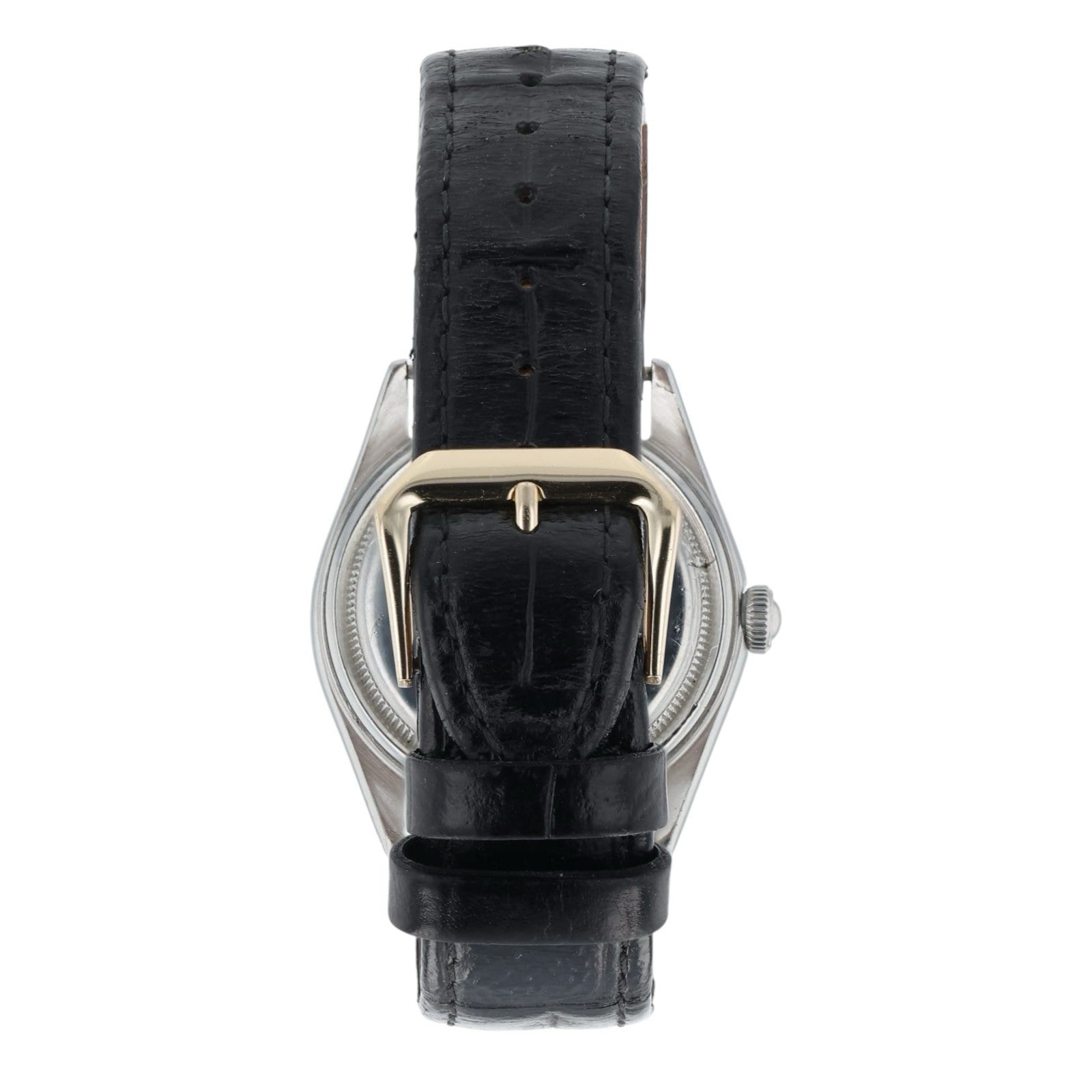 Rolex Oyster Varini Locarno Silver Dial Steel 34mm Manual Wind Unisex Watch 4377