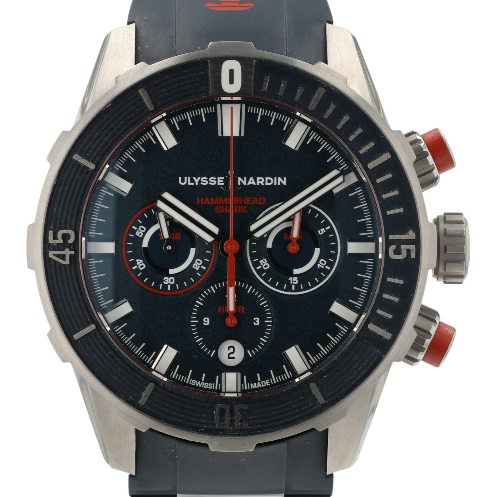Ulysse Nardin Hammerhead Shark Blue Dial Titanium 44mm Automatic Men’s 1503-170