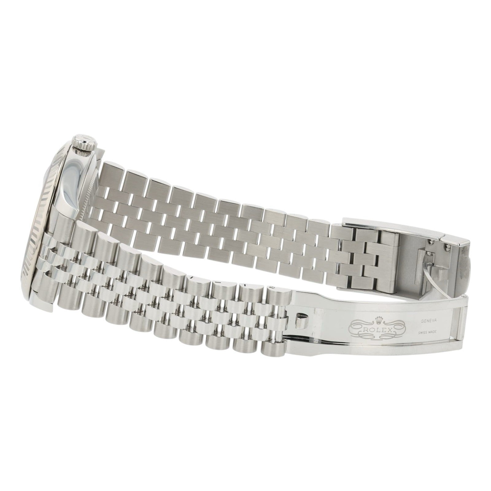 Rolex Datejust Stainless Steel Gray Dial 41mm Automatic Movement Mens 126334