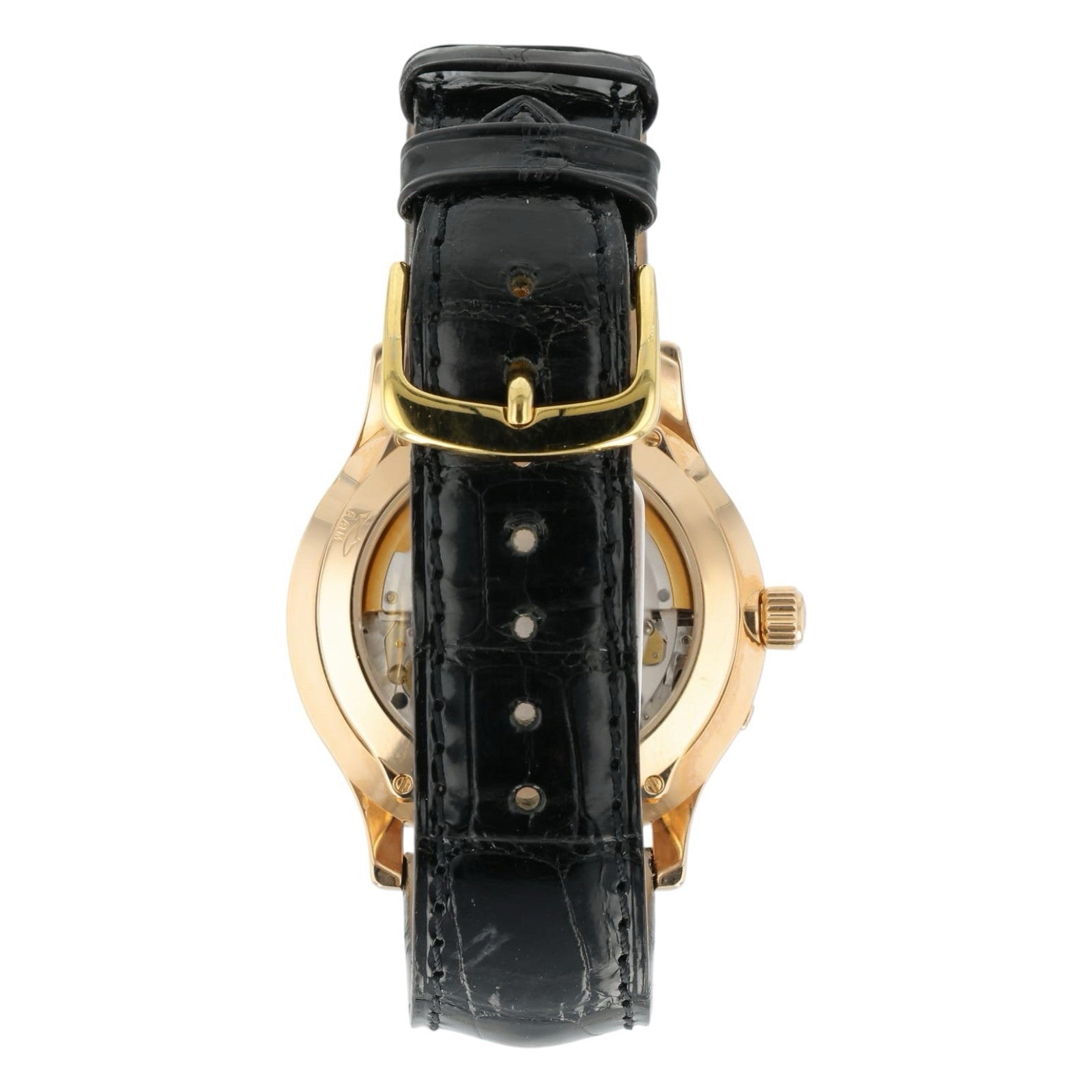Jaeger-LeCoultre Master Control Black Dial 18k Rose Gold 37mm Mens 140.2.93.S