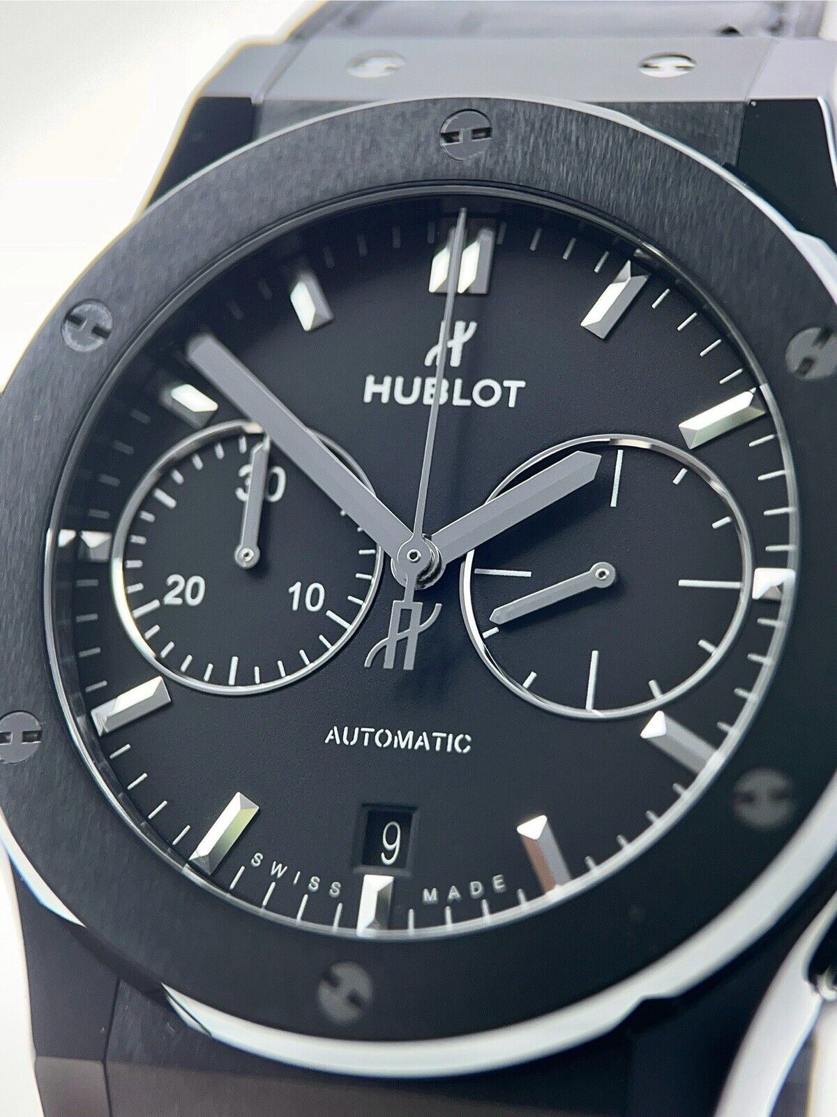 Hublot Classic Fusion Chronograph Ceramic 45mm Automatic Men’s Watch - B/P