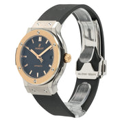Hublot Classic Fusion Black Dial Steel and Gold 38mm Automatic 565.NO.118.RX