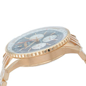 Breitling Navitimer 1 B01 18k Rose Gold Black Dial 43mm Automatic Men’s RB0138