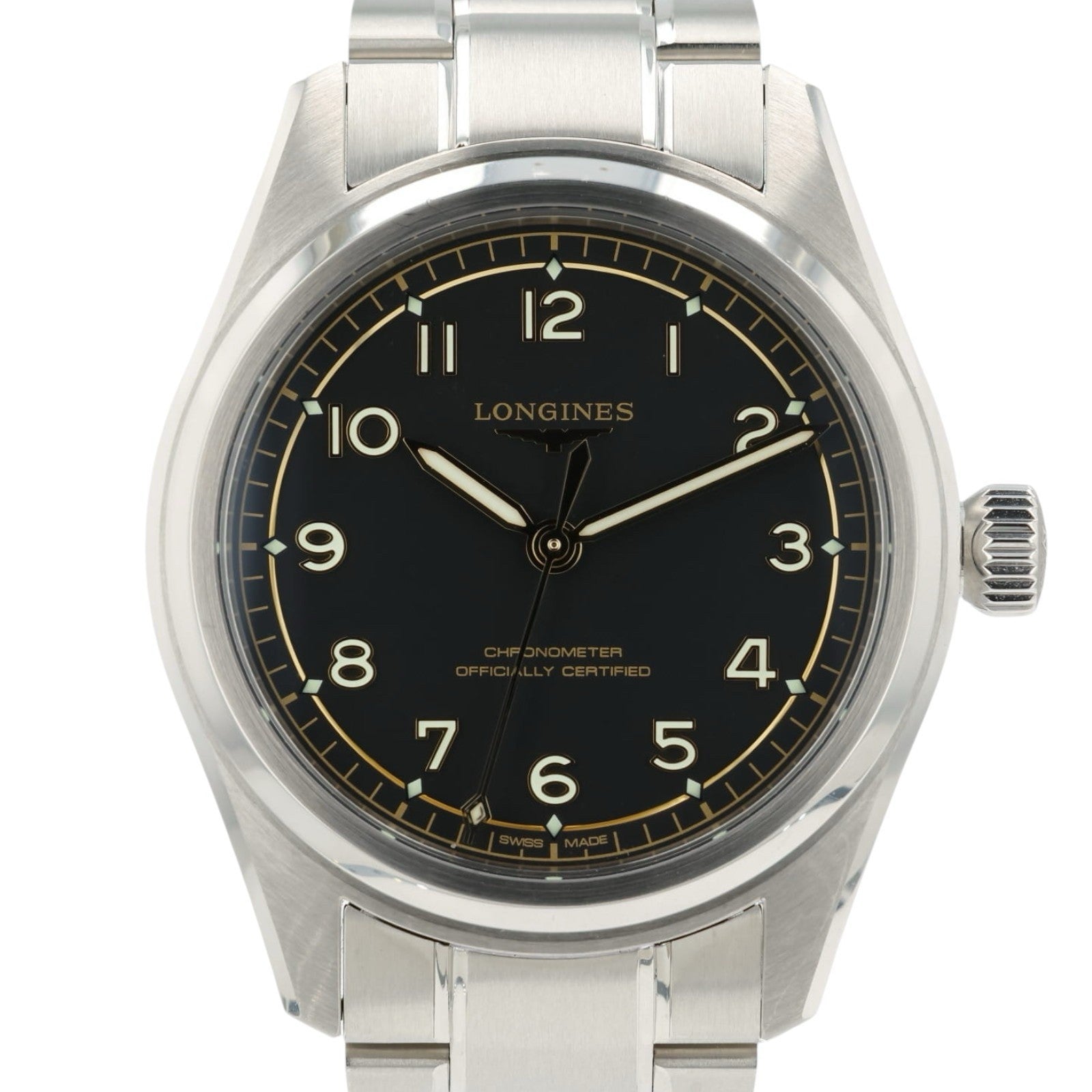 Longines Spirit Pilot Black Dial Stainless Steel 39mm Automatic Men’s L3.809.4