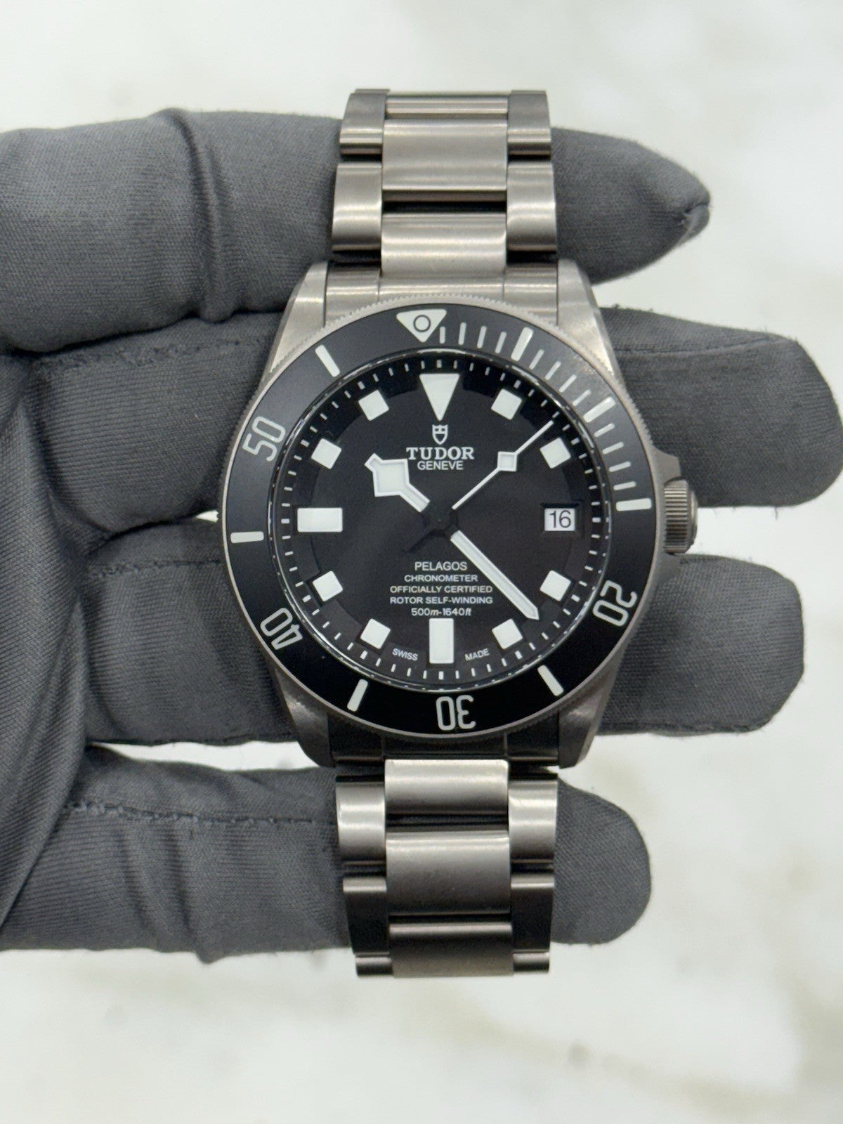 2024 Tudor Pelagos Date Black Dial Titanium Men's Watch 25600TN - Box & Papers
