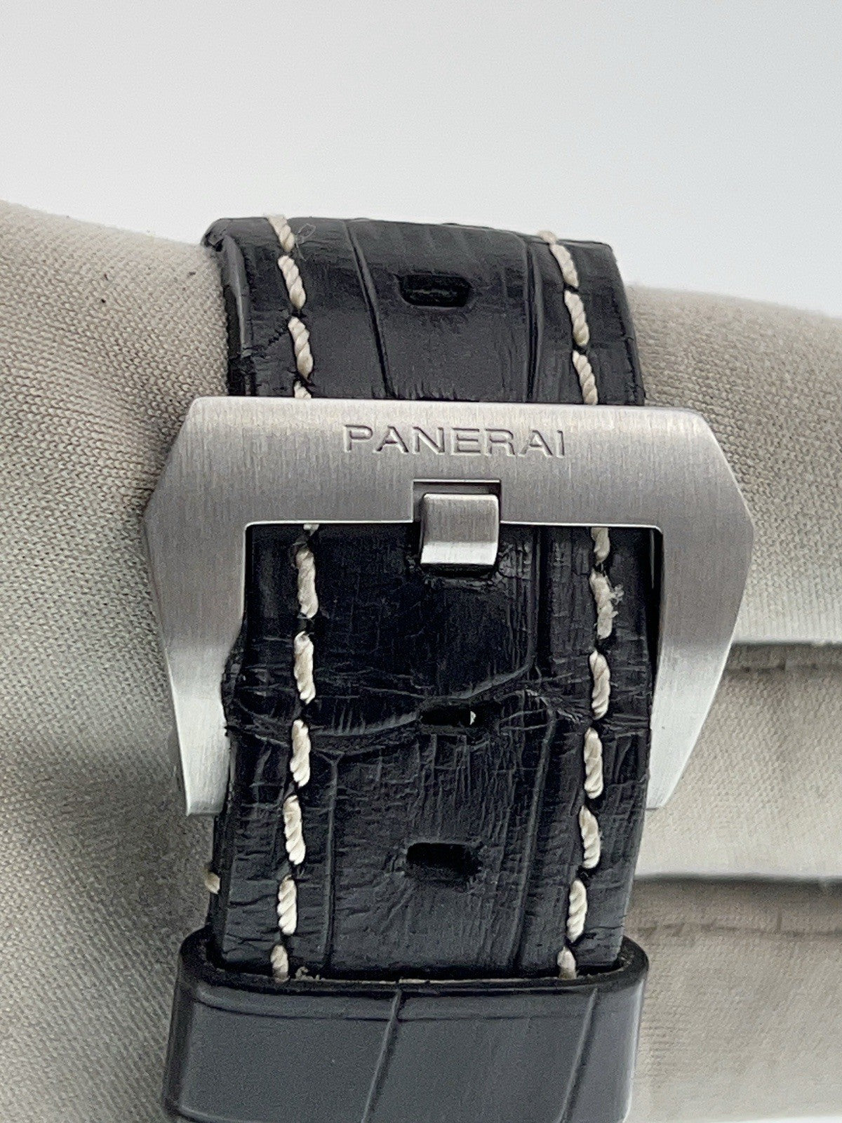 Panerai Luminor Stainless Steel Black Dial 44mm Automatic Men's Watch PAM00299