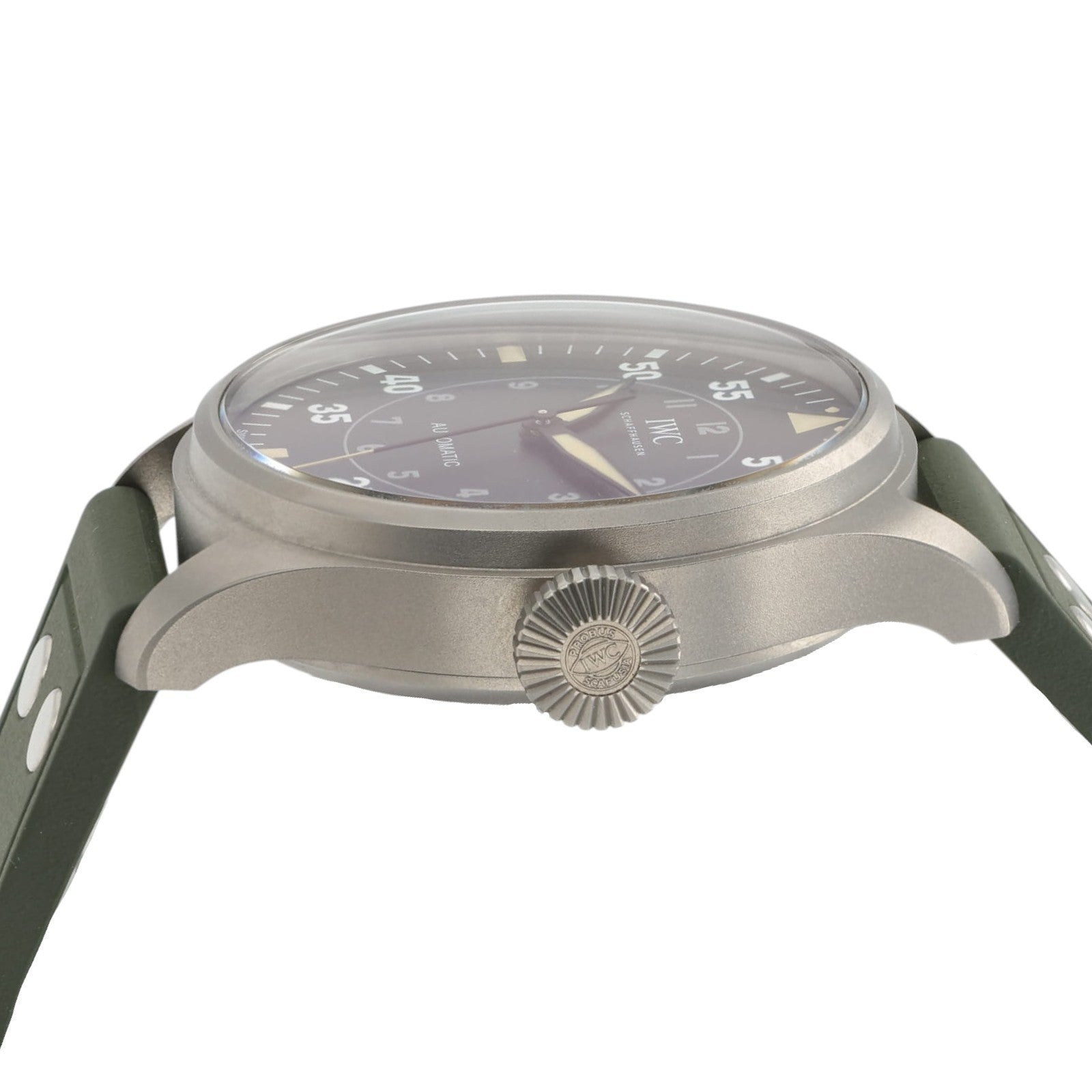 IWC Big Pilot Spitfire Black Dial Titanium 43mm Automatic Mens Watch IW329701