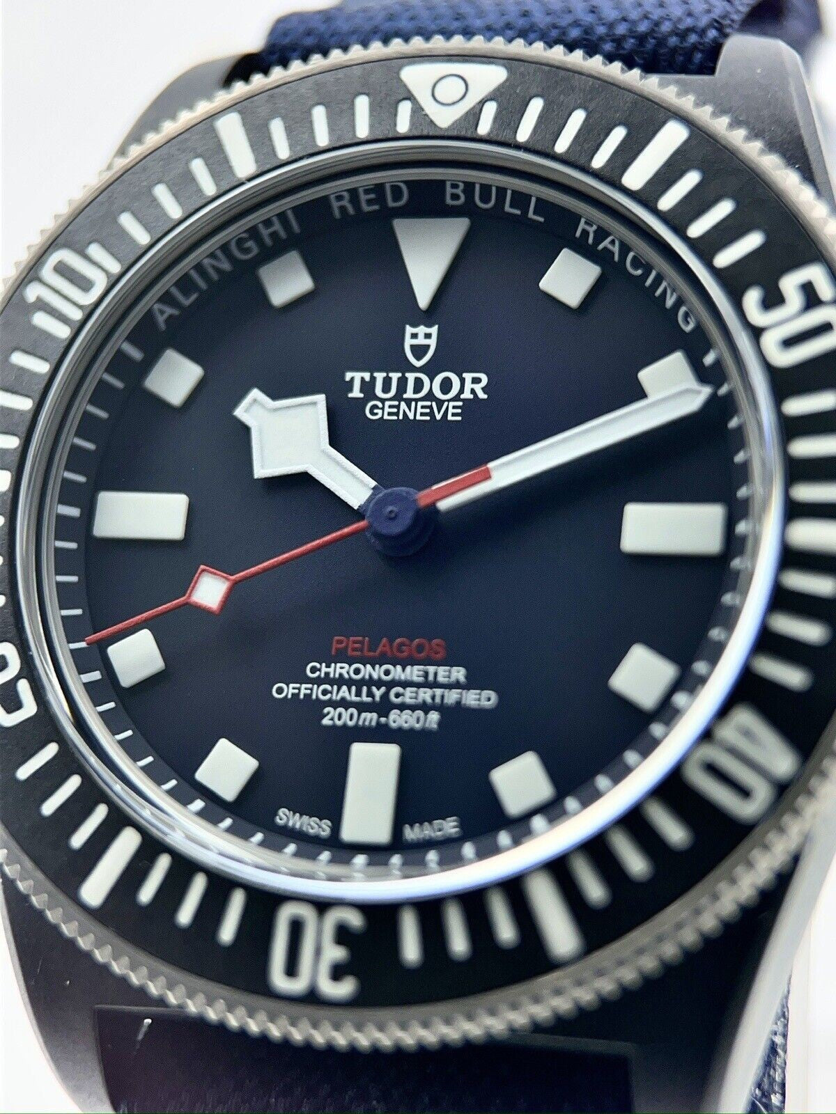 2024 Tudor Pelagos FXD Alinghi Red Bull Racing Carbon Blue Dial 42mm 25707KN