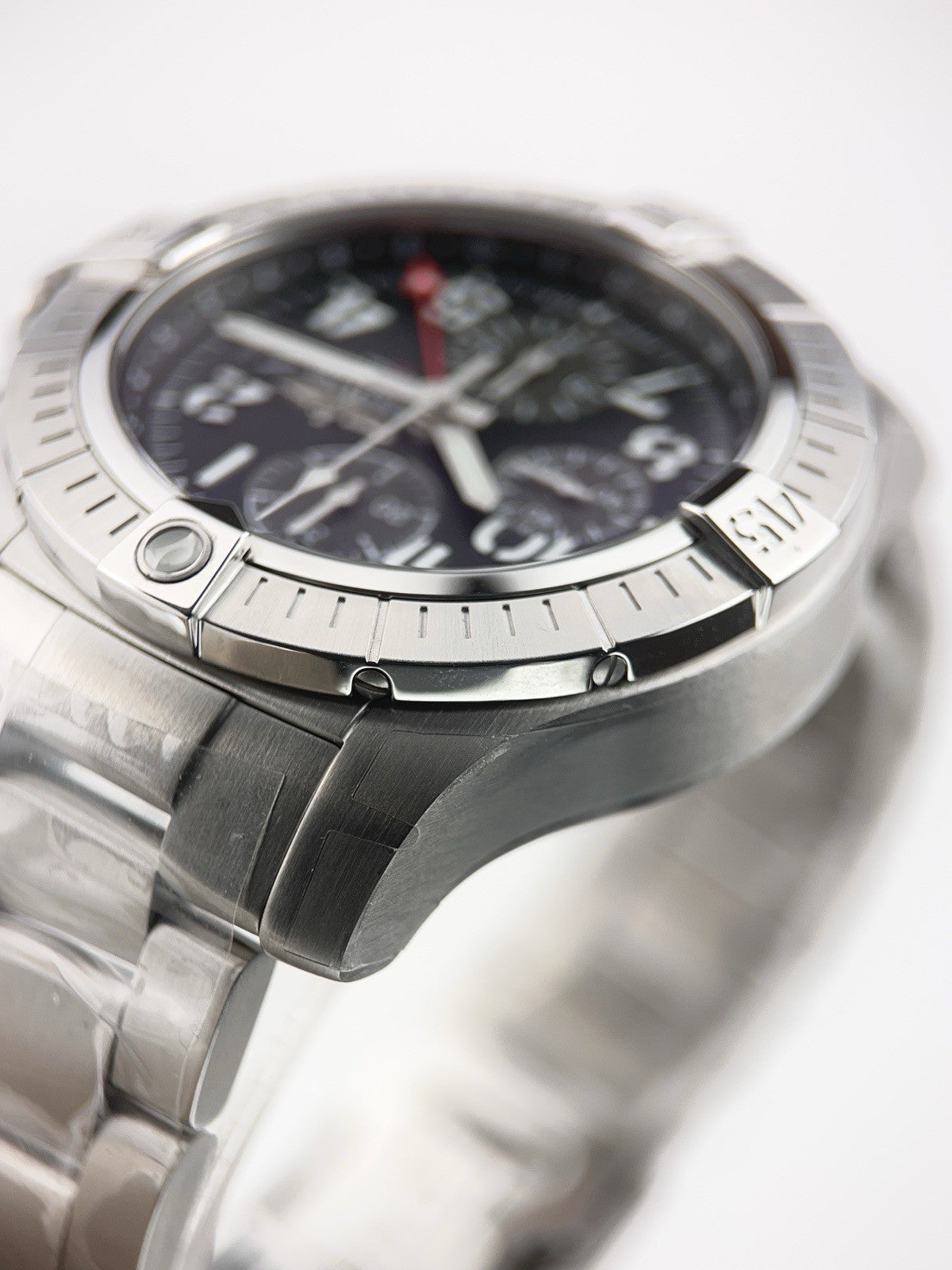 NEW Breitling Avenger Stainless Steel Black Dial 45mm Automatic Watch A24315