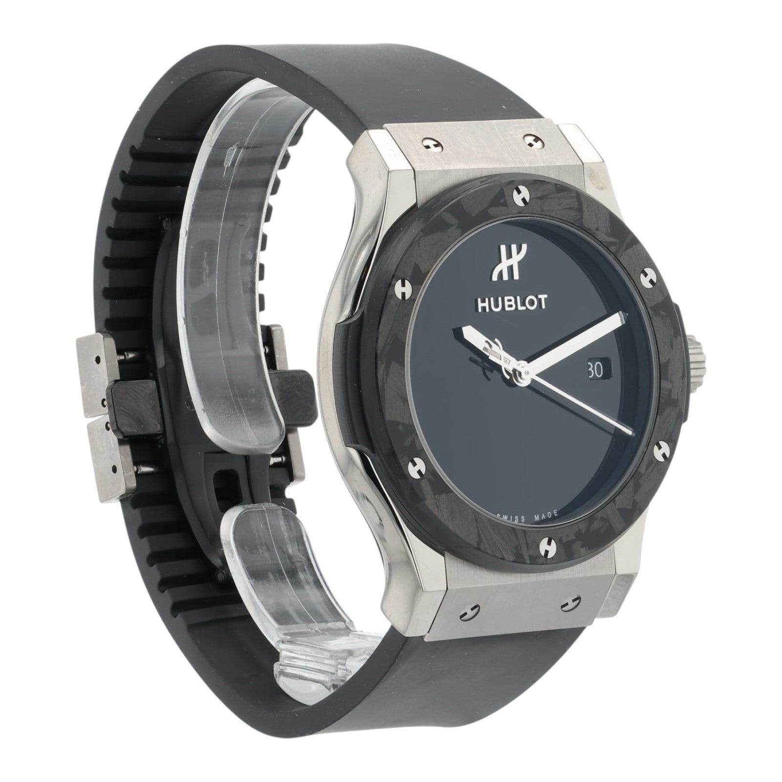 Hublot Classic Fusion 42mm Carbon Black Dial Centenary WOS Special Editon Watch