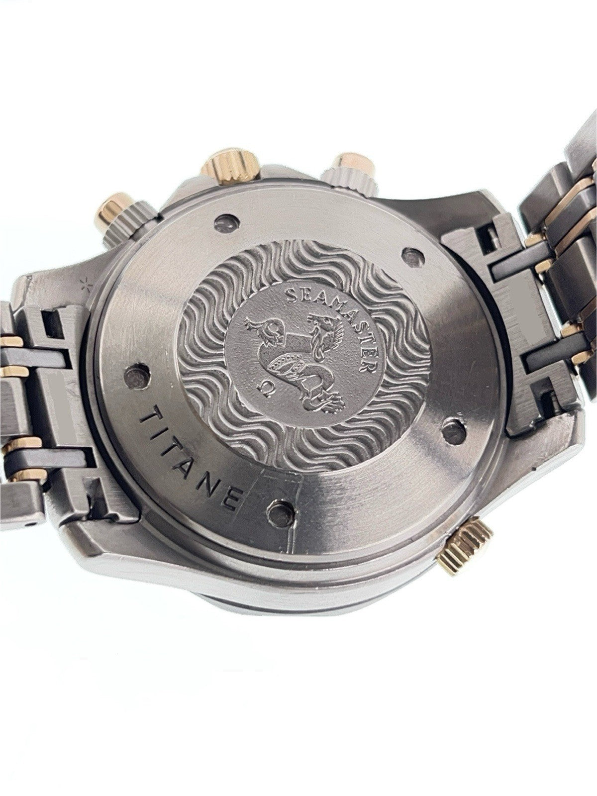 Omega Seamaster Chrono Titanium Blue Dial 42mm Automatic Men’s Watch 2296.80.00