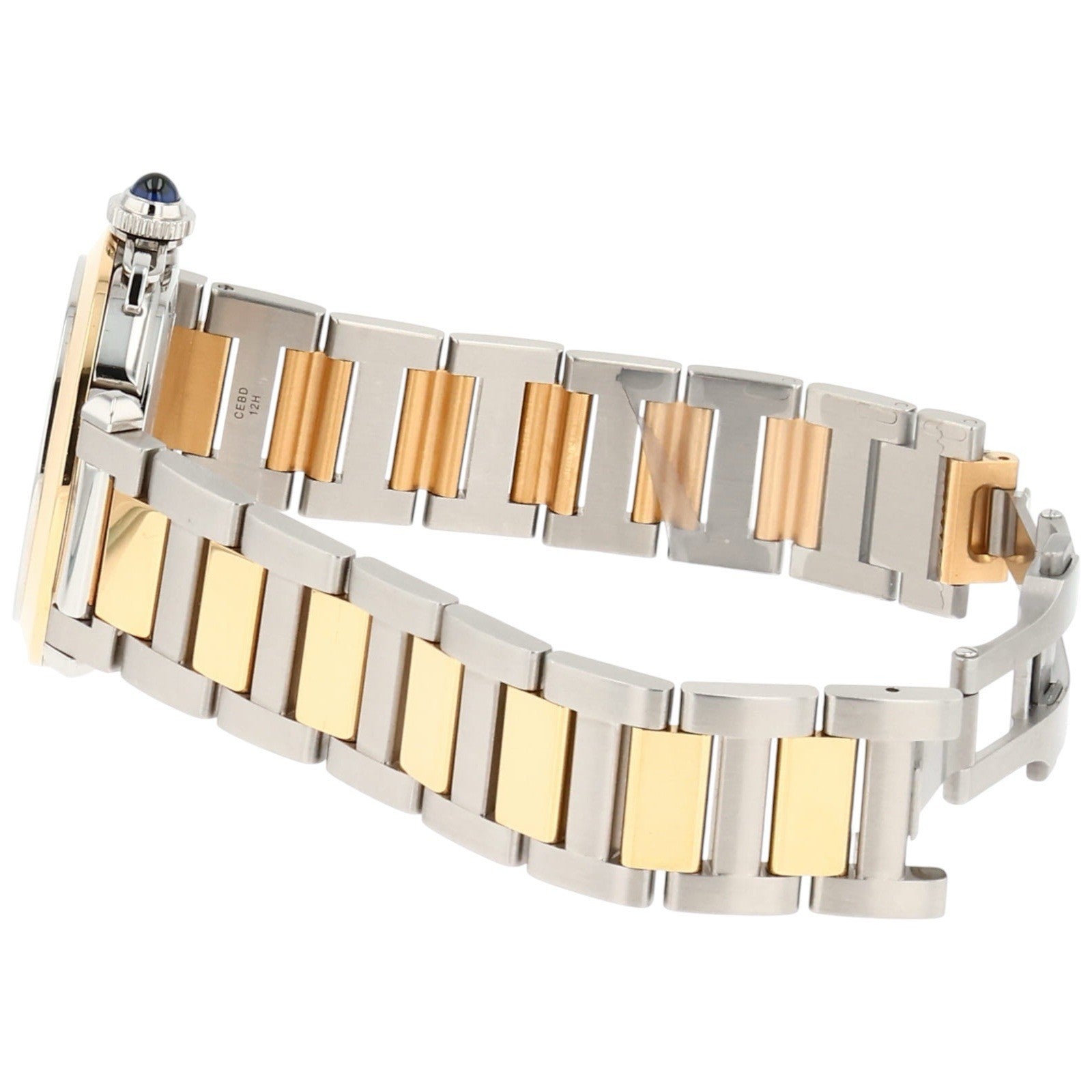 Cartier Pasha Gold & Steel Silver Dial 41mm Automatic Men’s Watch W2PA0009