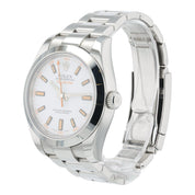 Rolex Milgauss White Dial Stainless Steel 40mm Automatic Men’s Watch 116400