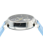 Louis Vuitton Tambour Lovely Cup Black Dial Steel 39mm Quartz Mens Watch Q11BG