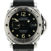 Panerai Luminor Submersible Black Dial 44mm Steel Automatic Mens Watch PAM00024