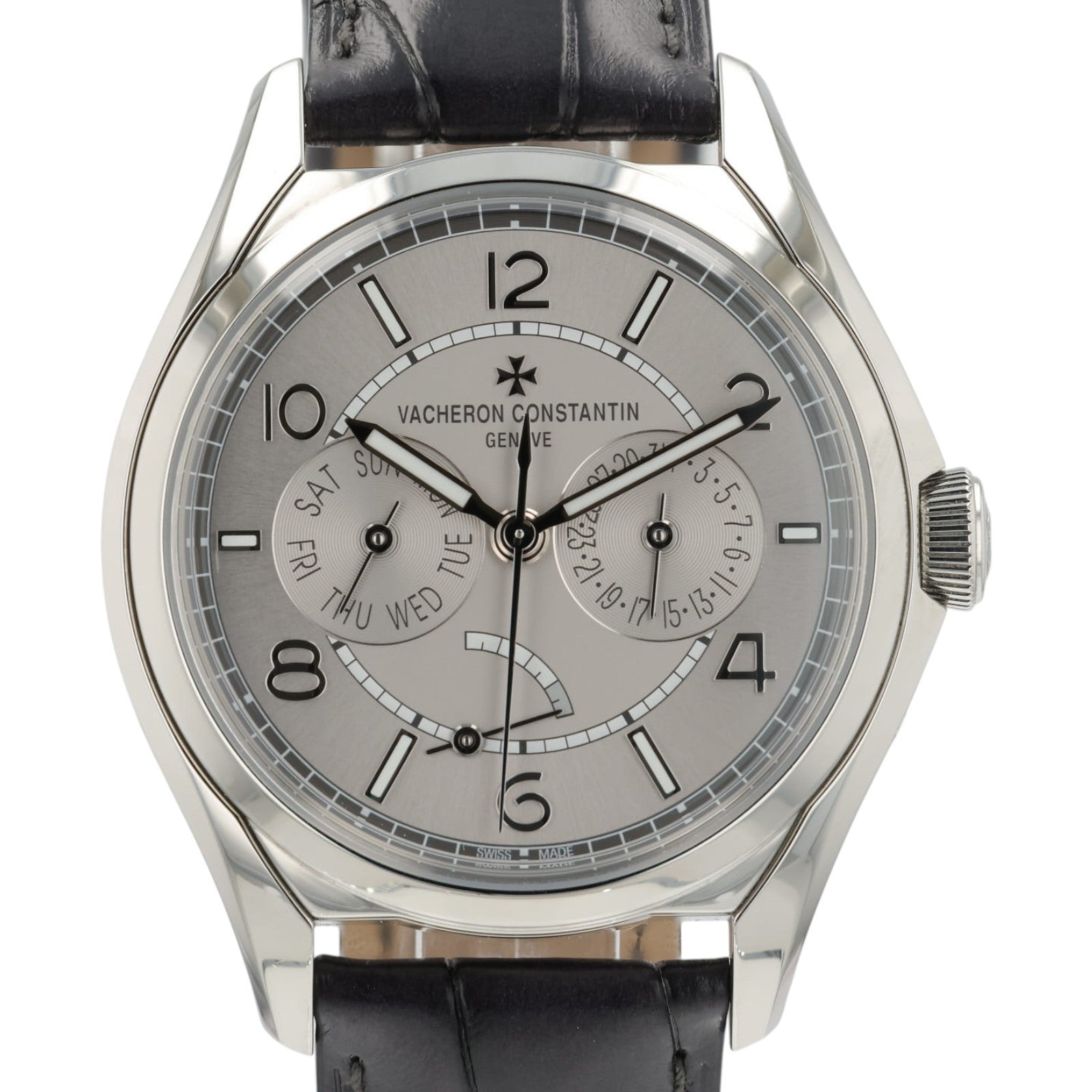 Vacheron Constantin Fiftysix Silver Color Dial Steel 40mm Automatic Mens 4400E