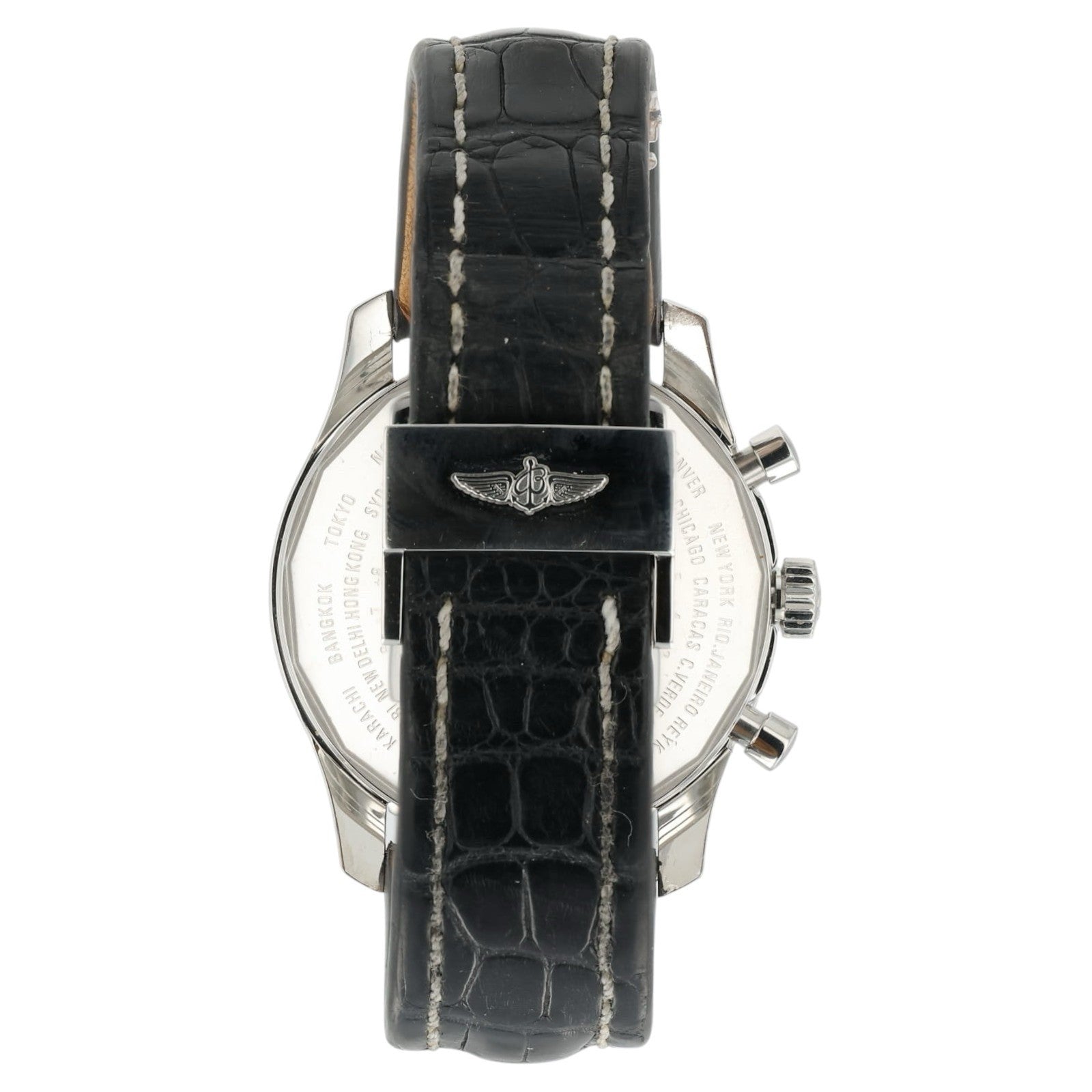 Breitling Navitimer Black Dial Stainless Steel 46mm Automatic Men’s Watch A24322