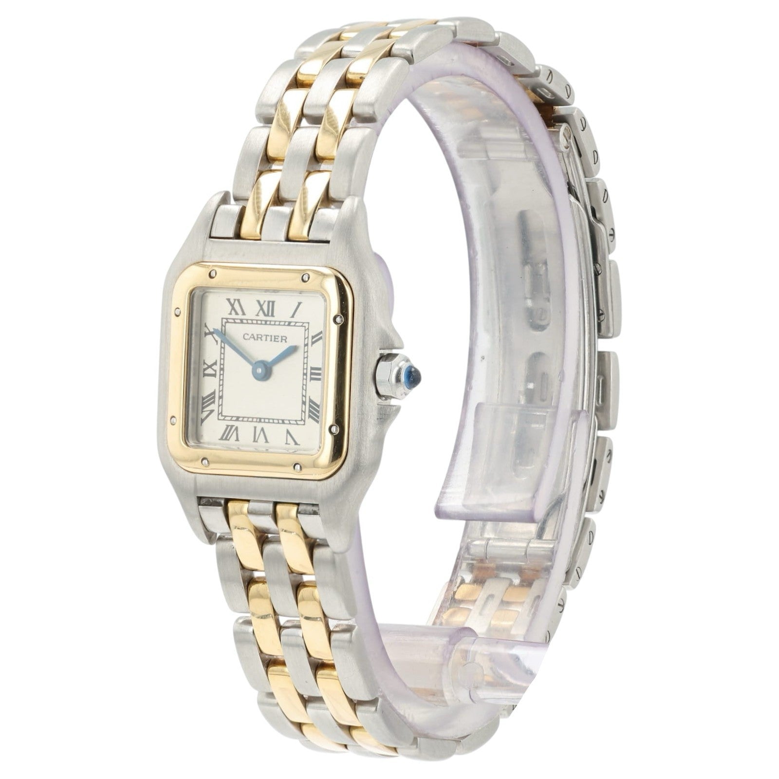 Cartier Panthere Silver Dial 18k Gold & Steel 22mm Quartz Women’s Watch 6692