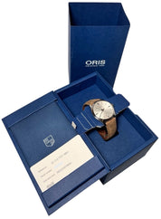 Oris Artelier Date Stainless Steel Cream Dial 40mm Automatic Mens Watch 7721