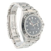 Rolex Explorer II Stainless Steel Black Dial 40mm Automatic Mens Watch 16570