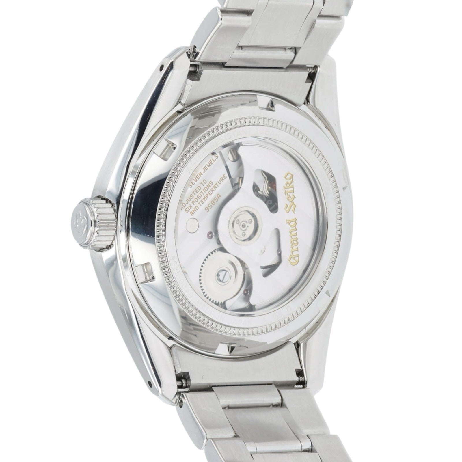 Grand Seiko Silver Dial Stainless Steel 40mm Automatic Men’s Watch SBGH001