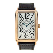 Franck Muller Long Island 18k Rose Gold 36mm Silver Dial Automatic Watch 1000SC