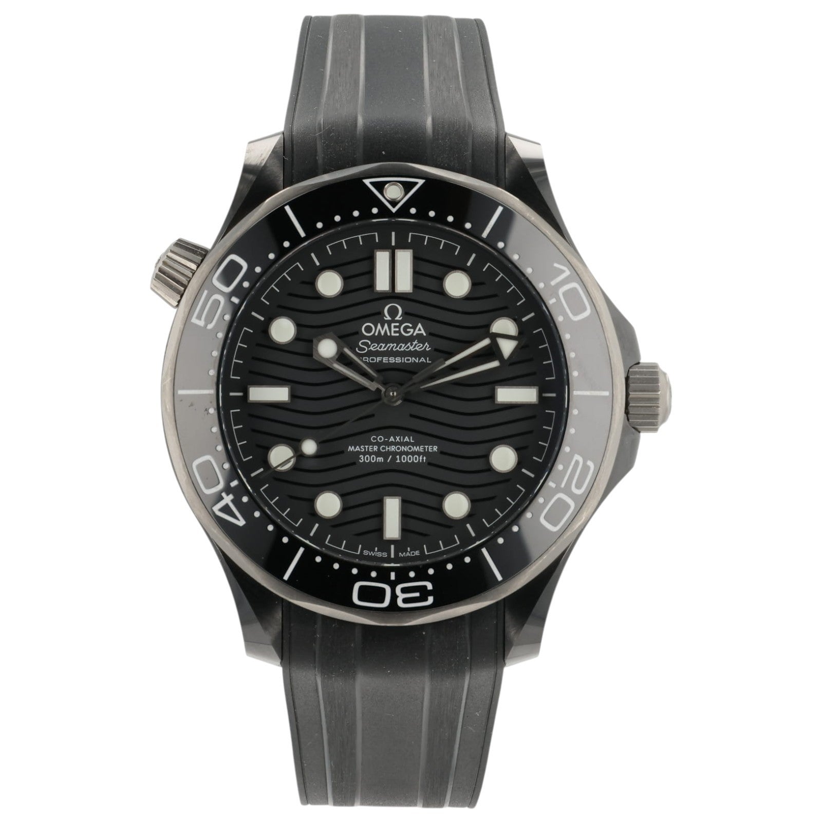 Omega Seamaster Diver Gray Dial Ceramic 43.5mm Automatic 210.92.44.20.01.001