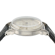 Gruen Chrono-Timer Silver Dial Stainless Steel 33mm Manual Wind Men’s Watch