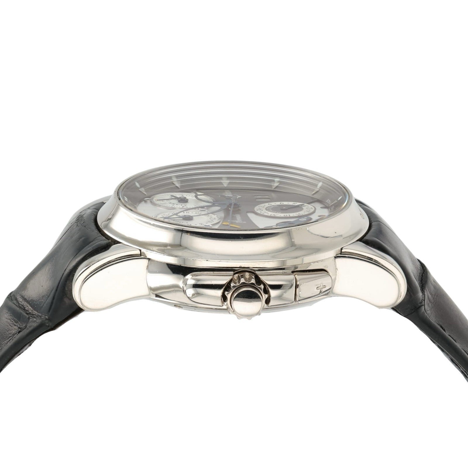Ulysse Nardin Sonata Silver Dial 18k White Gold 42mm Automatic Mens Watch 670-88
