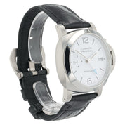 NEW Panerai Luminor Quadrants Bi-tempo White Dial 40mm Automatic Mens PAM01367