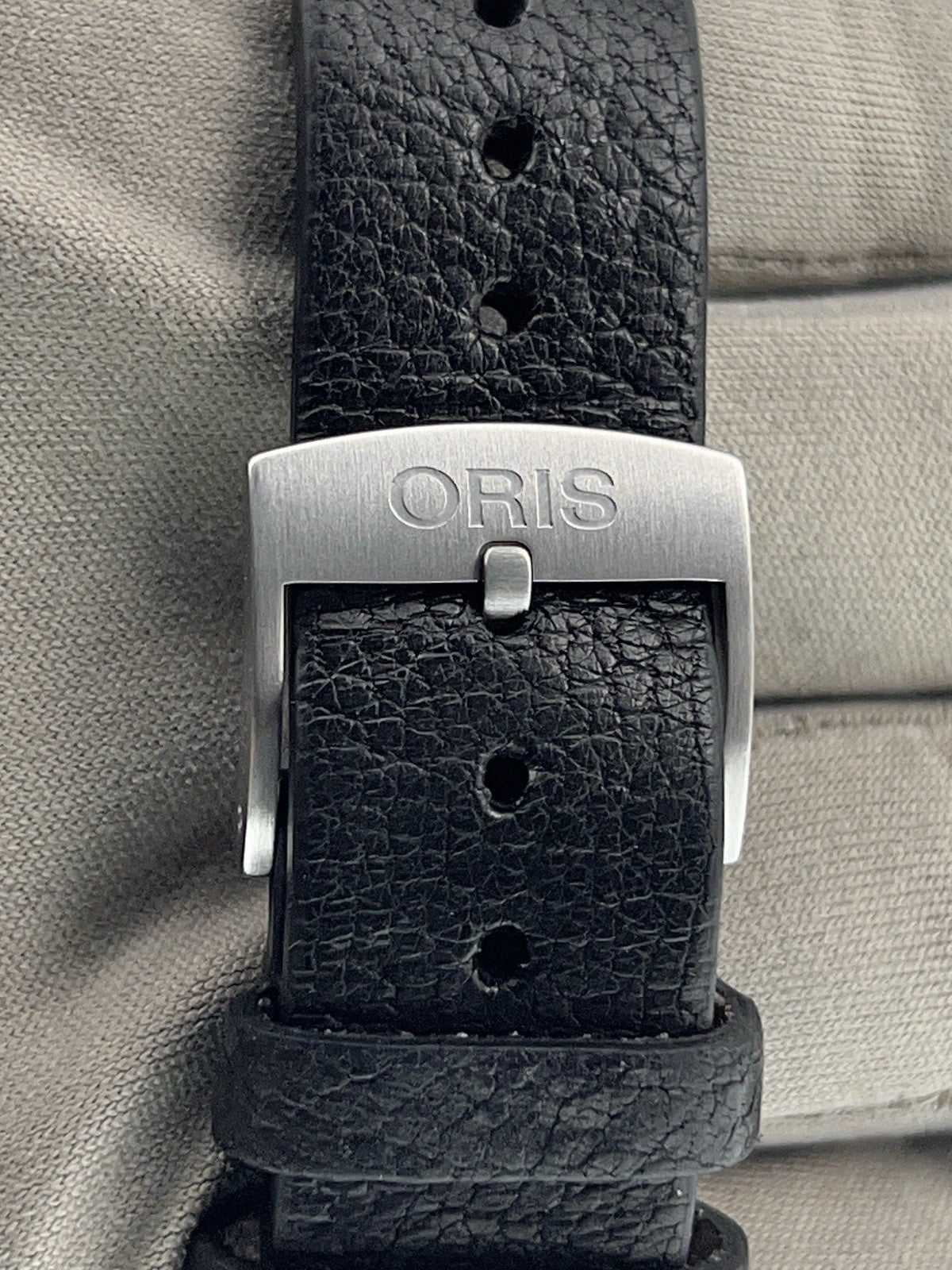 Oris Divers Chrono Stainless Steel Black Dial 40mm Automatic Men's Watch 7791