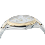 Rolex Datejust White Dial Gold & Steel 41mm Automatic Men’s Watch 126333