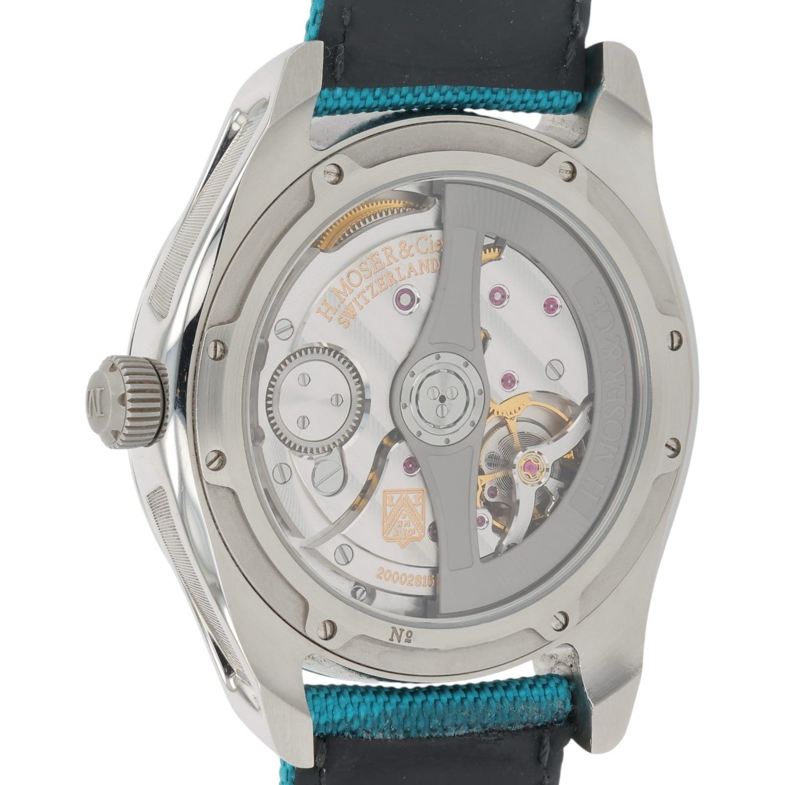 H. Moser & Cie. Pioneer Centre Steel Blue Dial 42mm Automatic Men’s 3200-1214