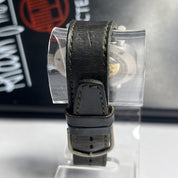 Alain Silberstien 39.5mm Titanium Automatic Date Watch Mother Pearl Dial w/ Box