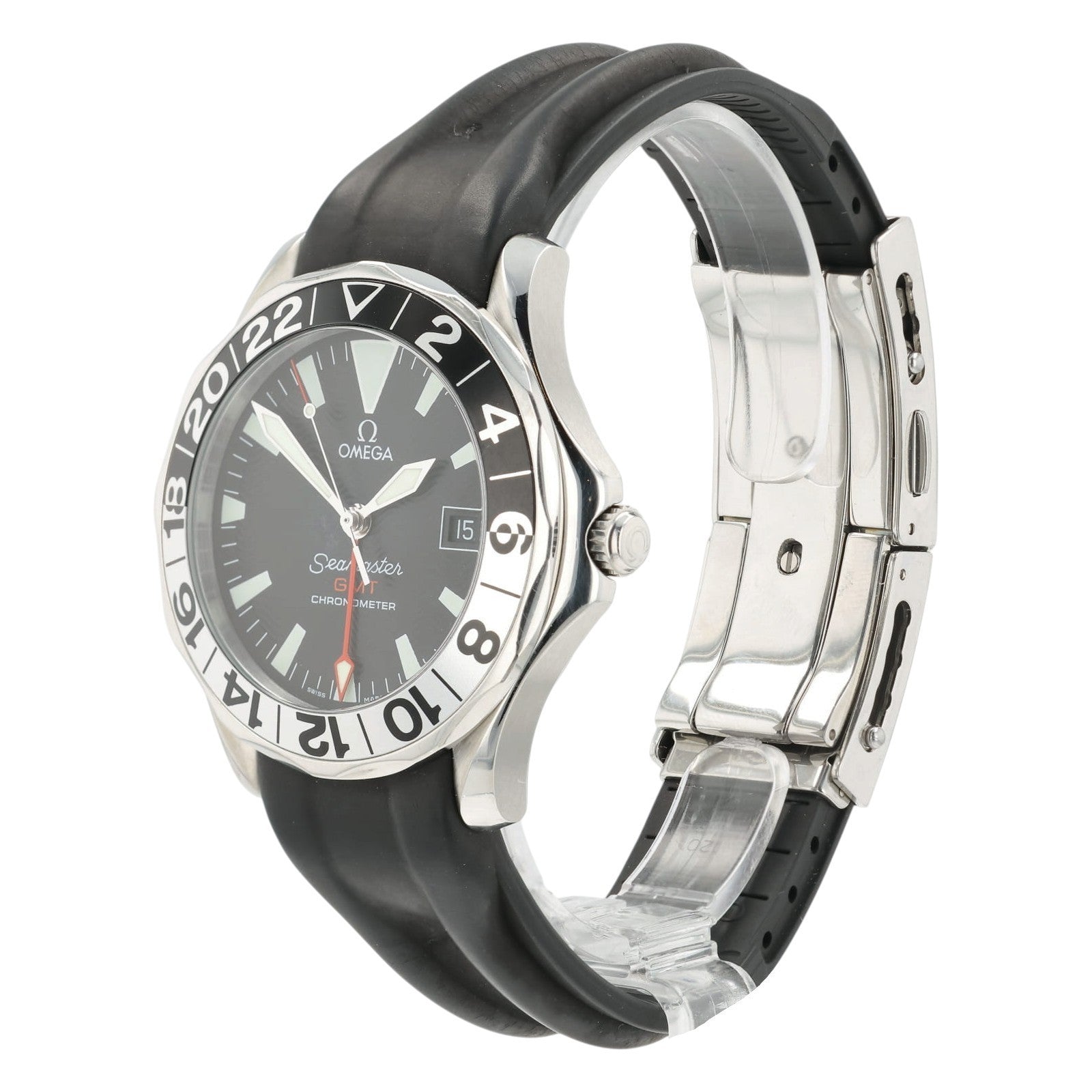 Omega Seamaster Black Dial Stainless Steel 41mm Automatic Mens 2834.50.91